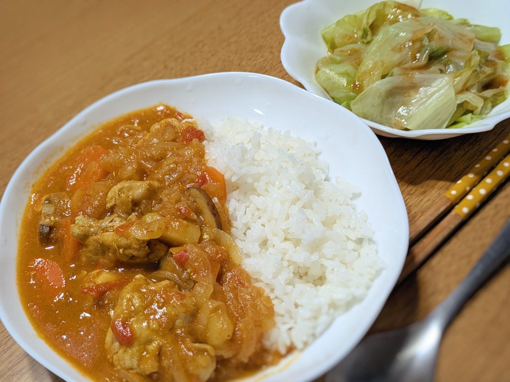 oonuma31's tweet photo. 2日目のカレー(/･ω･)/ https://t.co/dsrwx5FZVg