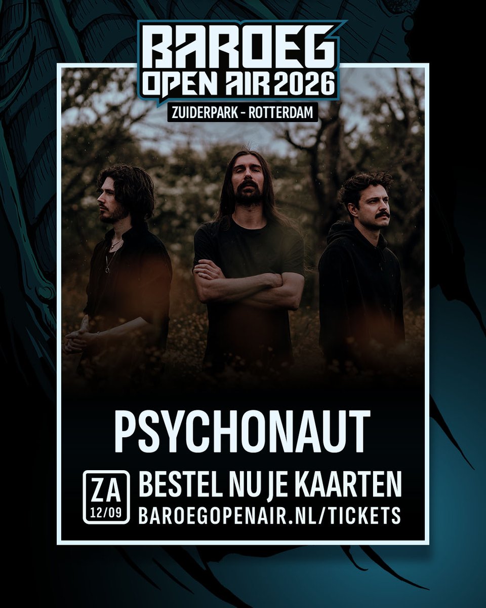 Baroeg's tweet photo. NIEUWE NAMEN BOA 2026 

VR 11 SEP:
- Leif de Leeuw Band (NL bluesrock)

 ZA 12 SEP:
- Psychonaut (BE post-metal)
- The Bloody Beetroots (IT electro/rock; DJ set)
- Eelco (NL metal dubstep)

Tickets: https://t.co/Wc65m3IxFJ
https://t.co/alyYeIMdH3 https://t.co/AU15GQlaAl
