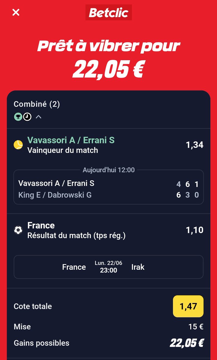 BlazboxProno's tweet photo. TICKET LONG TERME ⏳️🔥

Après la petite erreur d'hier (mauvaise sélection de ma part, je me suis trompé de match ... désolé 🙏) on se rattrape aujourd'hui avec une première sélection validée ✅

On continue sur cette lancée ? 🔥

#TeamParieur https://t.co/V1EL2n4mvG