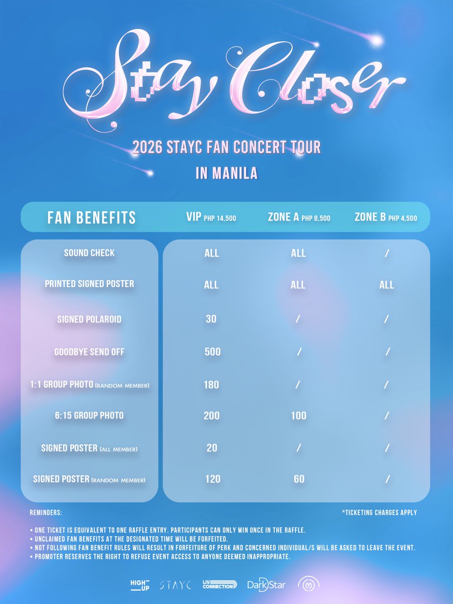 JaiAssists's tweet photo. 🎟️2026 STAYC : STAY CLOSER FAN CONCERT TOUR IN MANILA
#STAY_CLOSER #2026_STAYC_FANCON_TOUR #2026_STAYC_FANCON_TOUR_IN_MANILA #STAY_CLOSER_MANILA

🔗TPA FORM: https://t.co/wS2tbVyiT7
🔗DIRECT LINK: Check @JaiAssists_V2 
🔗PROOFS: https://t.co/4jcYNrJ70H

‼️ Please read the infos carefully before submitting your form/s.
‼️ SEND US A MESSAGE IF LINK IS NOT WORKING

🙋🏻‍♀️PROXY PASABUY PASABAY PABILI HELP TO BUY WTS LFB DIRECT LINK LOW TO NO QUEUE BYPASS