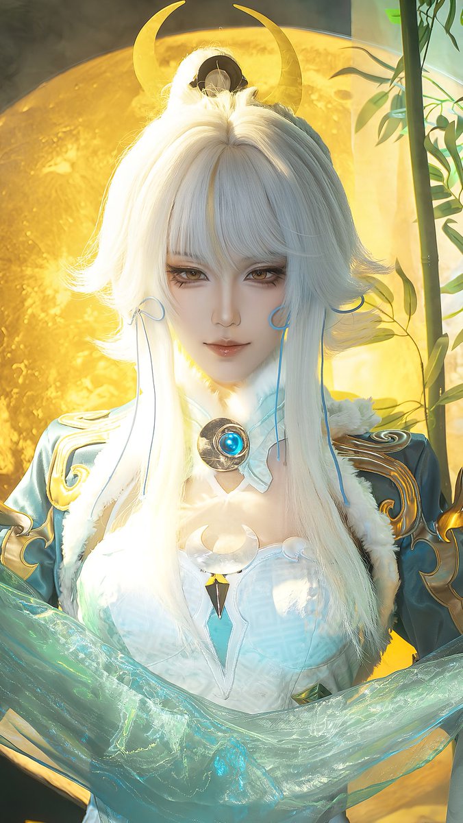 Eimoiracanon's tweet photo. The moon rises eternally, a beautiful woman appears, #Zibaicosplay https://t.co/U0KuJrPlrp