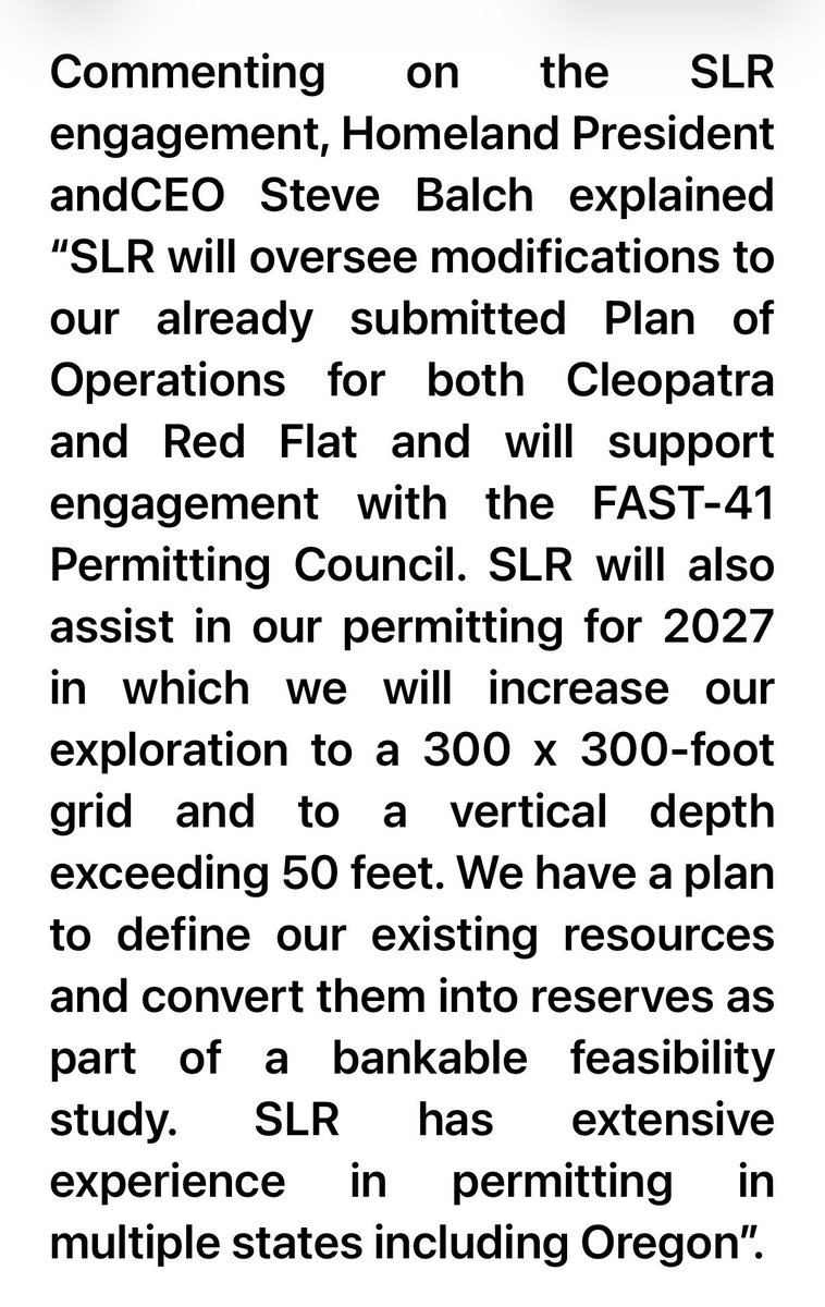 peedeeheenee's tweet photo. Homeland Nickel and Patriot Nickel Appoint SLR International Corporation for Permitting Support at Cleopatra and Red Flat Properties https://t.co/40oGU0sRKf #NickelBergThree $SHL.V $SRCGF #HomelandNickel #Oregon 
#Noble $NOB.V $NLPXF 
#CanadaNickel $CNC.V $CNIKF @r_hirschberg https://t.co/enrlXcTpYu