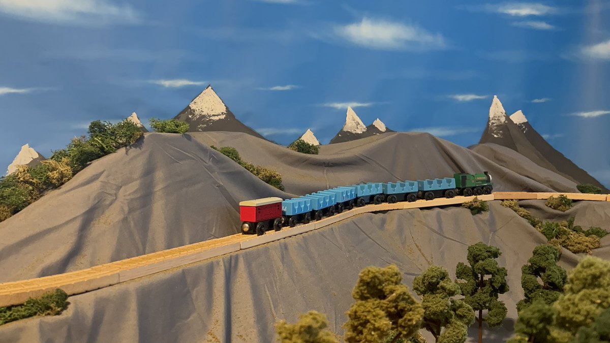 TW_remakes's tweet photo. High up in the mountains of the Skarloey railway! https://t.co/wWWo5FjpNX