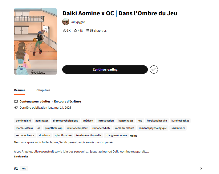 kallypygos's tweet photo. Omg j'ai atteint les 3k sur wattpad, sur une histoire qui me tient à coeur 🥹🥹🥹🥹 tellement reconnaissante et fière !!! #AomineDaiki #SarahMiller #KurokosBasket https://t.co/P41pvAljpc