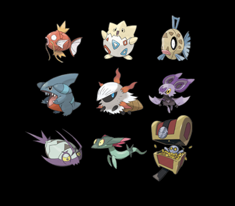 BatVibes's tweet photo. If Pokemon gave you the option to start with one of these, who would you take? https://t.co/0YD1fs0SUw