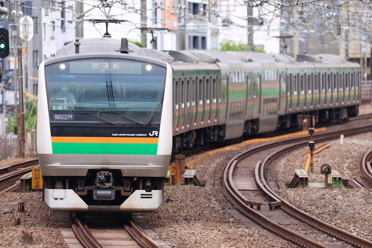 ryu13013002's tweet photo. 回8649M E233系3000番台 ヤマU625編成 TK出場
試9822M E233系3000番台 コツE-06編成  乗務員訓練  @恵比寿〜渋谷 https://t.co/jKbM3emEqc