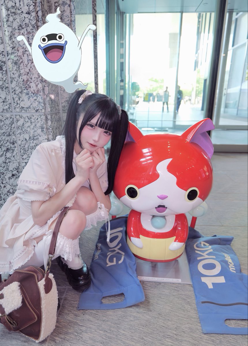 Pdw06's tweet photo. ジバニャンいた！！ https://t.co/cqHmXP4YAU