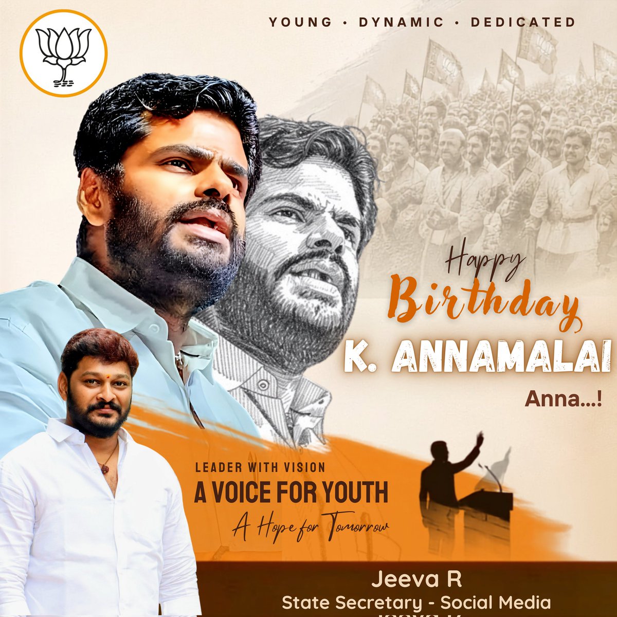 Jeeva R BJP tweet media