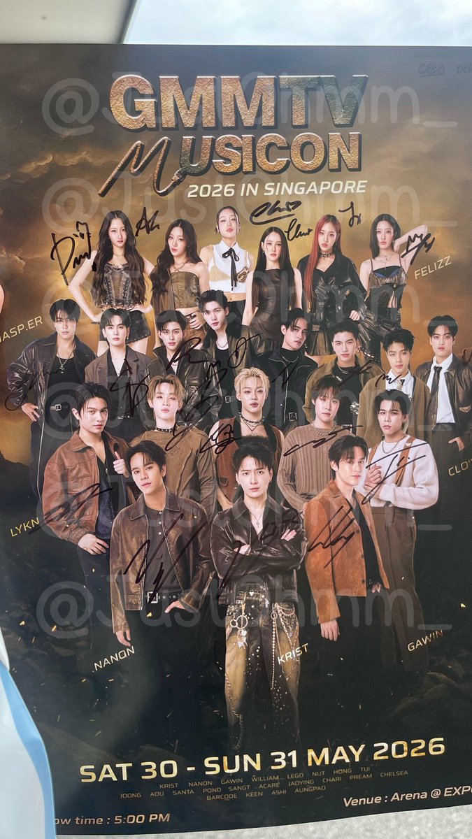 JustOhmm_'s tweet photo. WTS 

📝 Pre-signed poster 

Please DM

#GMMTVMUSICONSINGAPORE
#ตลาดนัดLYKN #ตลาดนัดJASPER https://t.co/7gBF17MfIw