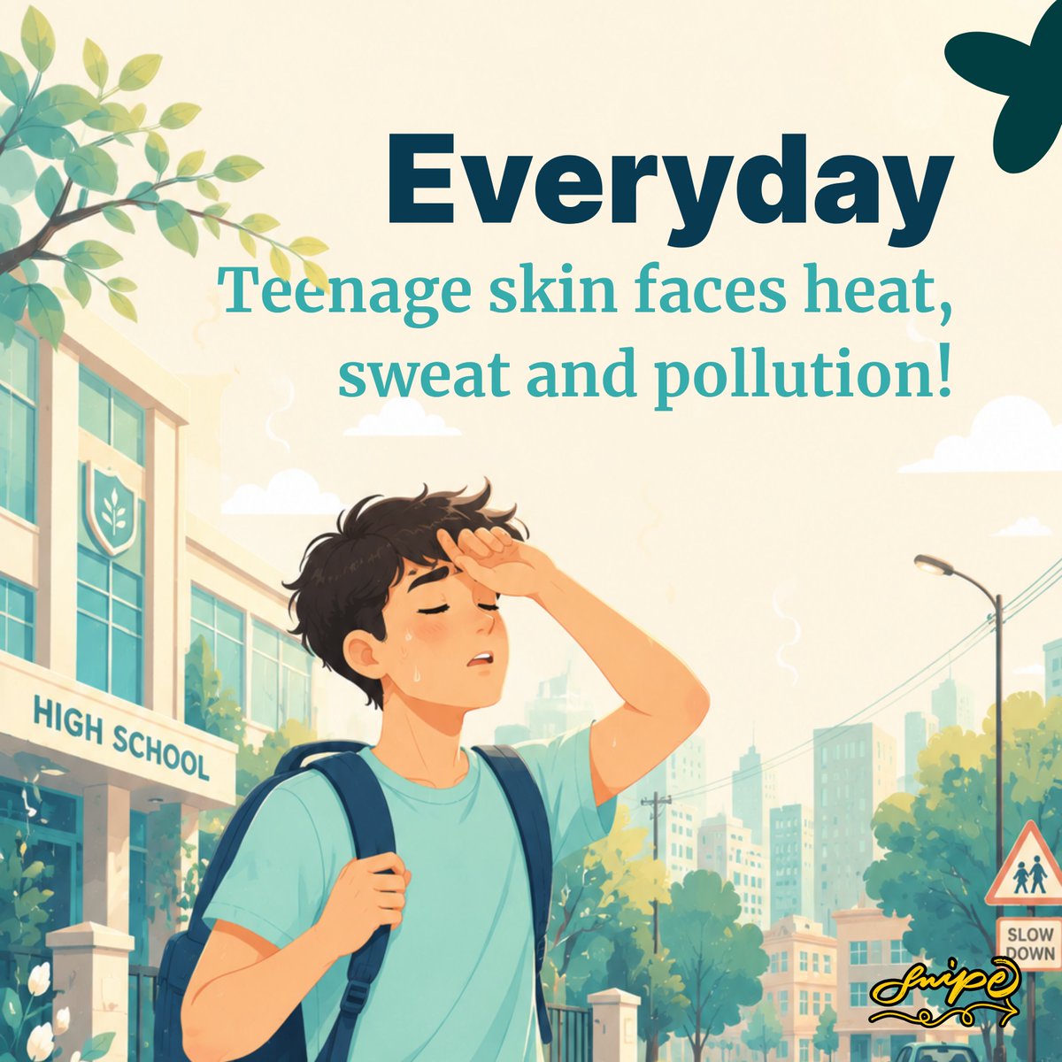 HEALTHBEST_'s tweet photo. 💧 Heat + Sweat + Pollution = Dehydrated Skin

That's why teens need hydration that lasts.

✨ TeenBest Aqua Gel Moisturizer

🌊 Up to 24 Hours Hydration
⚡ Lightweight &amp; Non-Greasy
🛡️ Made for Teen Skin
🛍️ https://t.co/EDBwpdDqGP

#TeenBest #TeenSkincare #MoisturizerForTeens https://t.co/EMQ9YN5wtu