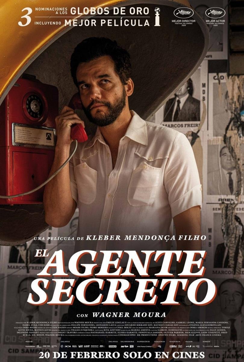 FilmsAmaray's tweet photo. Estreno de alquiler digital en España: "El agente secreto" (2025) para el próximo  12/06.📺

Película que si queréis en físico pertenece a @ElasticaFilms / @LaAventuraCine 

TRÁILER👉https://t.co/oeKE1vU0bQ https://t.co/NshEoZ3Gzs