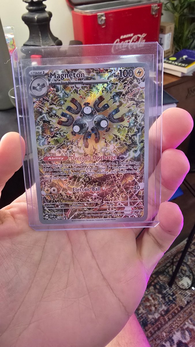 CoinGuideWW's tweet photo. Hey @BigNillCollect , I heard from @InEphTee that you might like my Magneton ^__^ https://t.co/9AgyYlDc0m