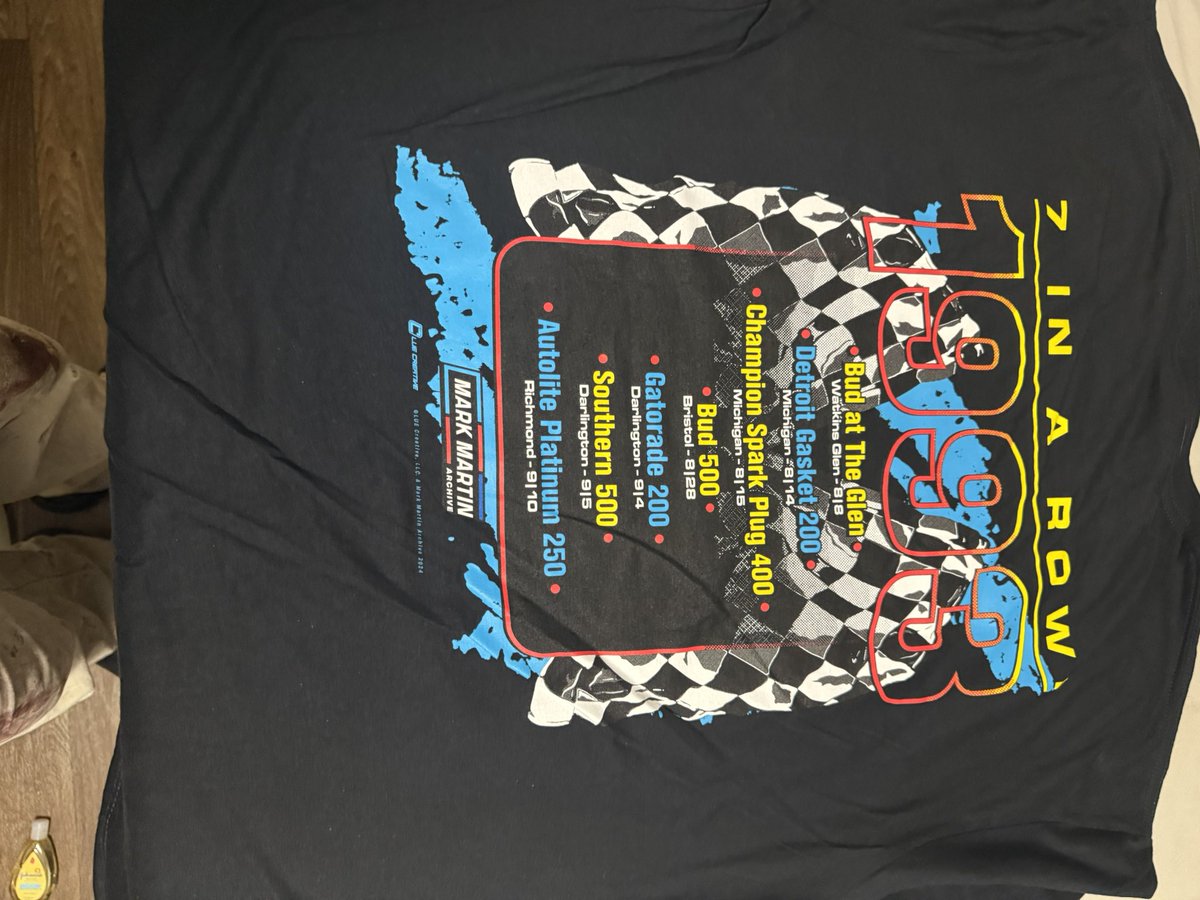 itnicholss's tweet photo. @markmartin love this shirt can we expect some more 🔥 designs coming out of the mark martin archives??? https://t.co/E4l5d4XfwS