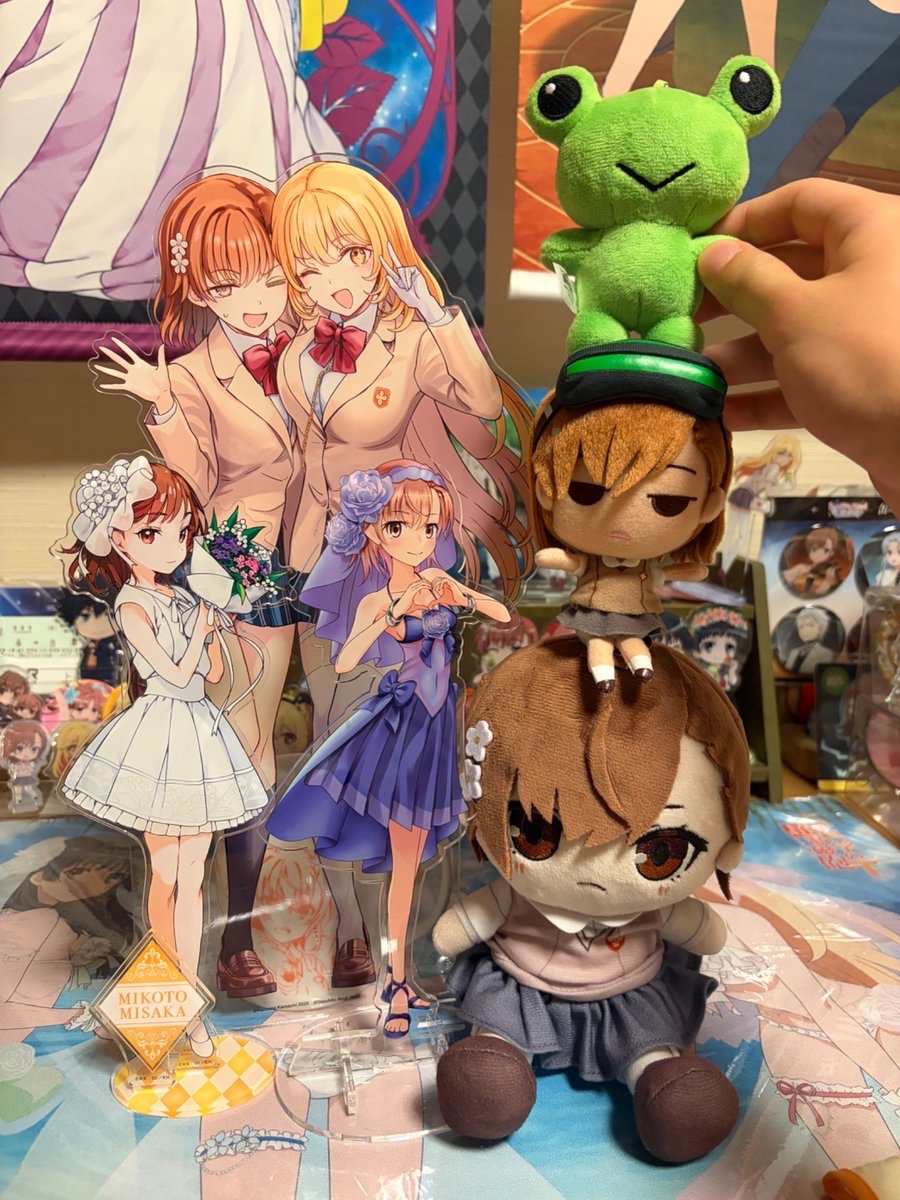 meiinuyama's tweet photo. 背比べしたい、って言い出したので手伝ってあげた

いやでも、さすがにそれは無理では...あぁ〜...
#学園都市ぬいぬい部 https://t.co/5gceh7SV9e