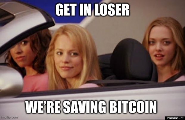 BitcoinJed1's tweet photo. Want to know why Bitcoin’s price is tanking? You! It’s YOUR fault. It’s MY fault too. We didn’t see this coming sooner and WE collectively let Citrea through Bitcoin Core turn Bitcoin into a shit coin.
NO MORE.
Get in loser we’re saving Bitcoin!
Support BIP-110! https://t.co/GGivZ9pp4r