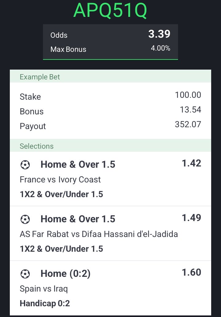 RichPrinz2's tweet photo. 7:00PM - Code 👉🏾 APQ51Q (3+ Odds) https://t.co/2CJhrfnUZF