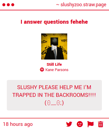StrwberrySlushi's tweet photo. I DONT KNOW HOW TO HELP JUST RUN AWAY FROM THE PNGS OF RAPPERS https://t.co/JS3sgEErz7