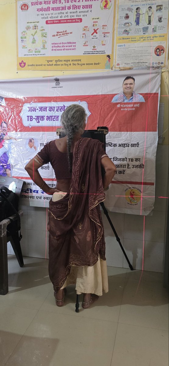 Rntcp_Rajasthan's tweet photo. जन-जन का रखें ध्यान 🇮🇳
टीबी-मुक्त भारत अभियान, 100 दिवसीय टीबी कैंप, हाई रिस्क गांव-गांव, शहर-शहर
टीबी के लक्षण दिखने का इंतज़ार न करें!
समय रहते X-RAY जांच करवाएं, —
यही है, जल्दी पहचान और सही इलाज की कुंजी
📞 1800-11-6666 (टोल-फ्री)
#TBMuktBharat #100dayscampaign https://t.co/M6DnZEdSzG