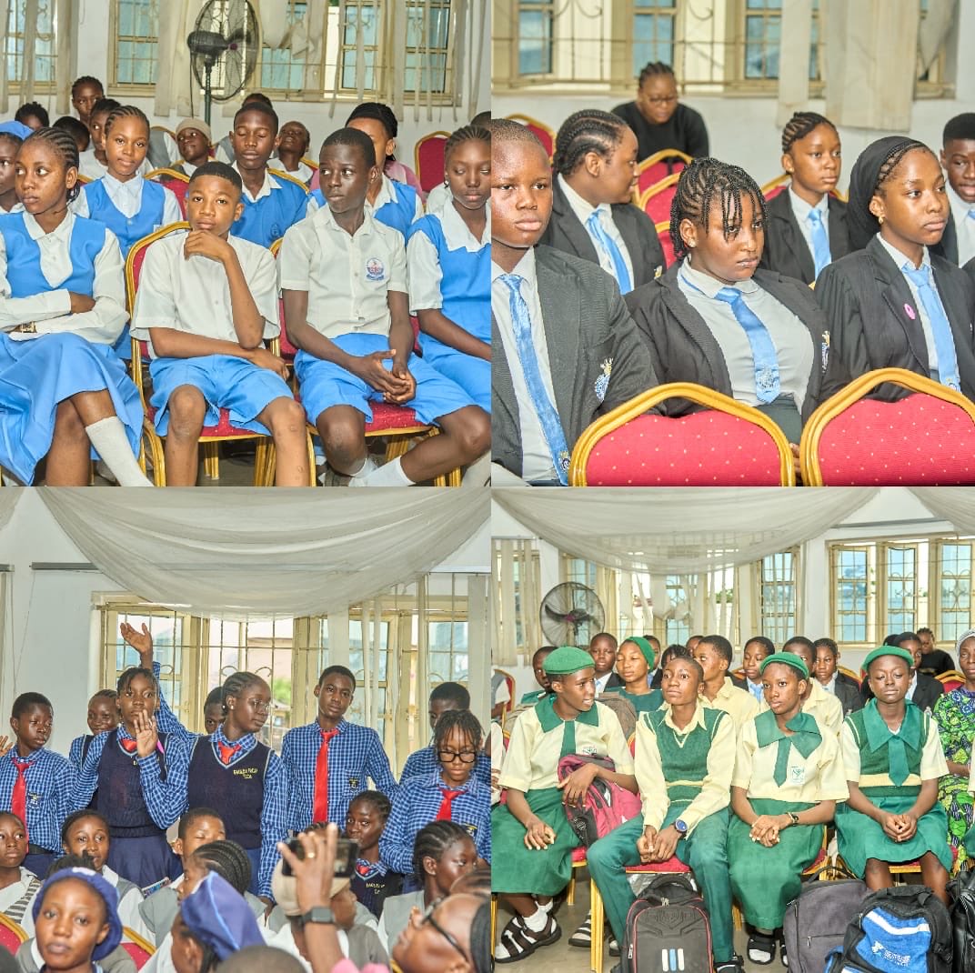 Proo_Foundation's tweet photo. The PROOF Spelling Bee Competition was organized in commemoration of Children's Day 2026, with six schools across Kogi State participating in the contest.
The program was sponsored by the Chairman/Founder of the PROOF Foundation, Engr. Dr. Prince Olatunji Olusoji. https://t.co/ch8vbtXfIU
