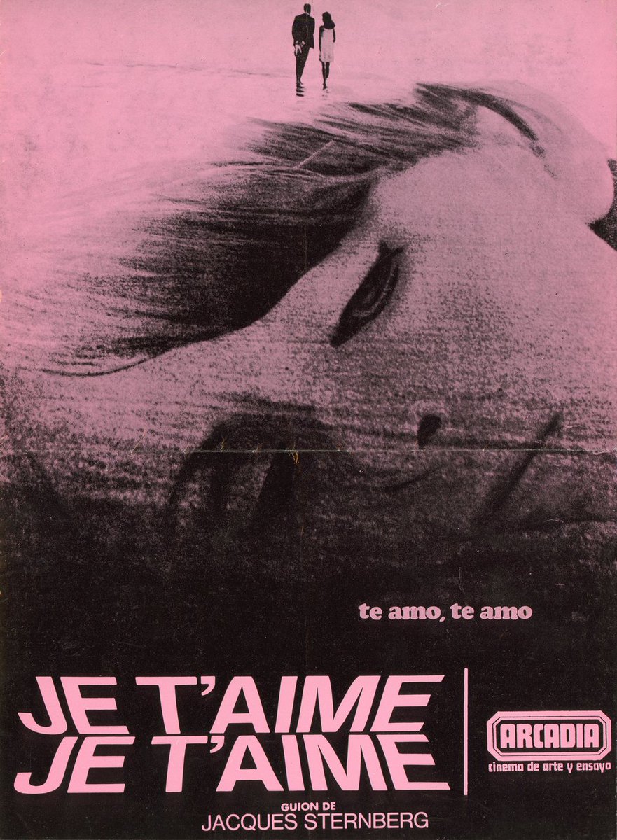HotelInsonmia's tweet photo. ¿Cuáles son vuestras 3 películas francesas favoritas?

Las mías son:

TE QUIERO, TE QUIERO (Je t'aime, je t'aime, 1968, #AlainResnais)

MIX UP OU MELI-MELO (1986, #FrançoiseRomand)

U. S. GO HOME (1994, #ClaireDenis) https://t.co/t3YnfeVuxN