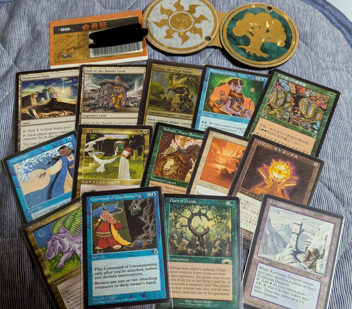 MtG （マジックザギャザリング） かれこれ 30年近くプレイしてるんです