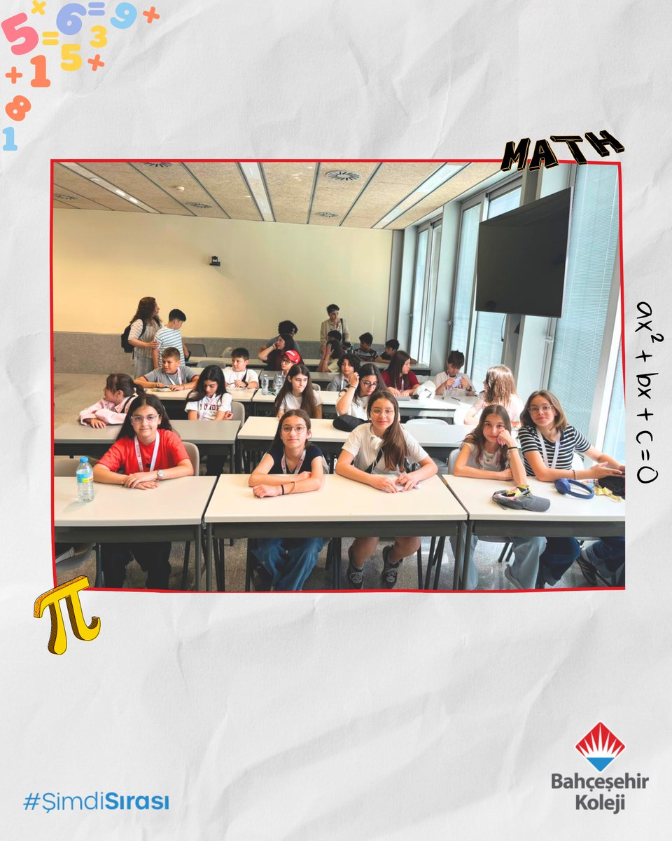 bahcesehirsinop's tweet photo. Öğrencilerimiz La Salle Campus Barcelona – Universitat Ramon Llull’da düzenlenen Matematik Olympiadı sınavını tamamladılar. Sonuçlar için şimdiden heyecanlıyız.

@bahcesehir_k12 @brsmert @Tohumat https://t.co/l3YhyUYi2k