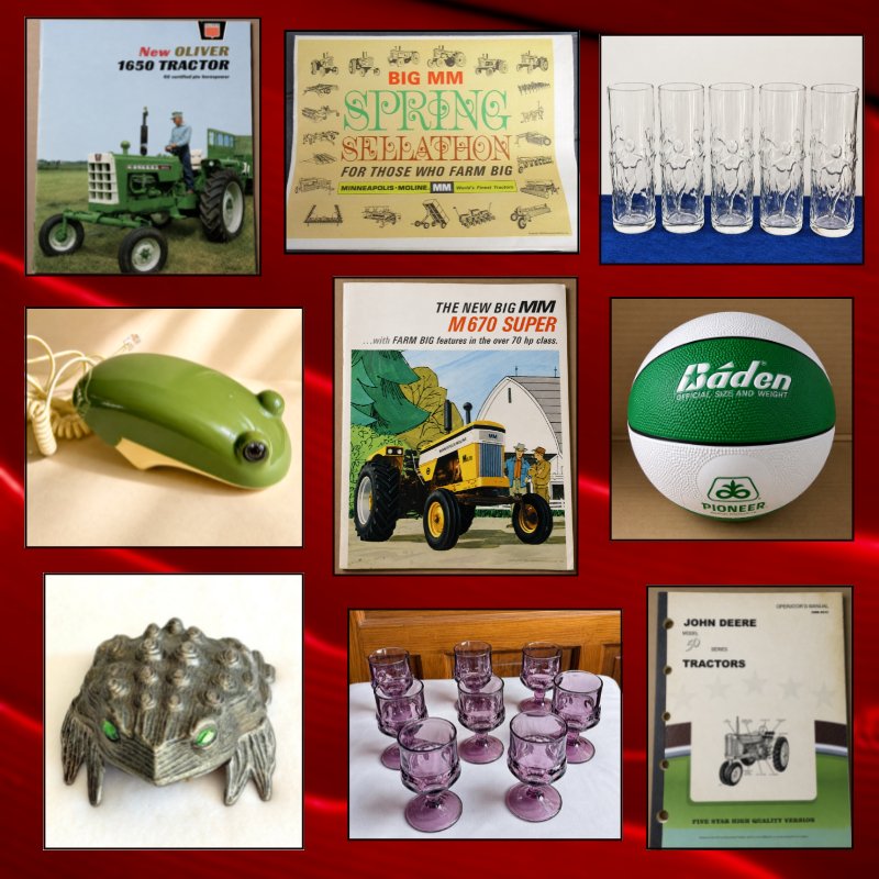 rusticrelics04's tweet photo. https://t.co/Gop2AOiEHa  #JohnDeere #OliverTractor #Oliver #CaseIH #MinneapolisMoline #MMTractor #FarmEquipment #FarmMachinery #TractorCollector #AntiqueTractor #VintageTractor #Midcentury #collector #artglass #glasslovers #frogs #Vintagefinds #homdecor #barware #uniquefinds https://t.co/2B3TnzmhV3