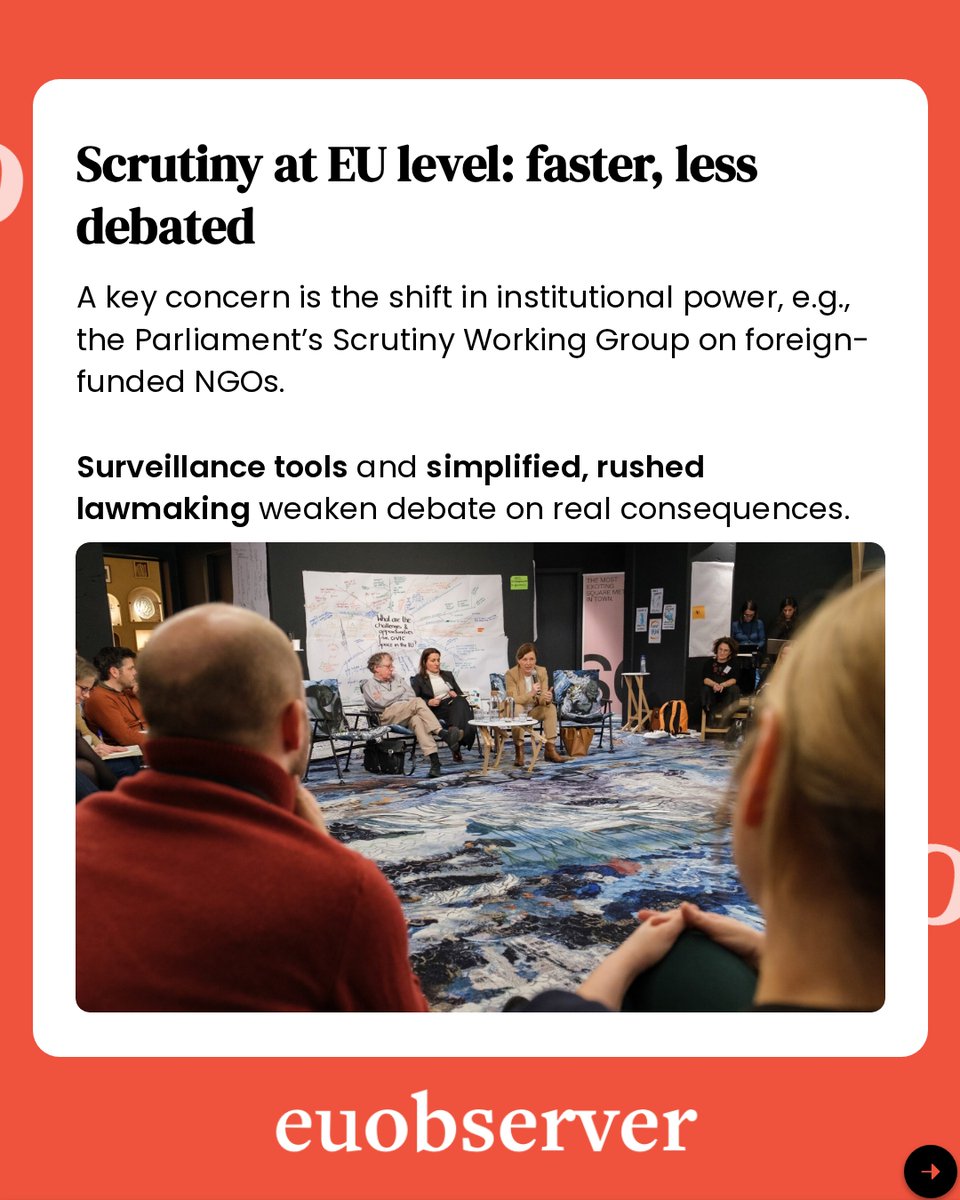 euobs's tweet photo. “The attack on NGOs is an attack on democracy itself.” 🔎

Civil Society Leader, Alberto Alemanno, warns that Europe's growing hostility toward civil society groups is no longer a fringe phenomenon,  it's moving into the political mainstream.

Read the interview 👉 https://t.co/vPOvJZjSlq

#EU #politics #EUobserver #EuropeanUnion