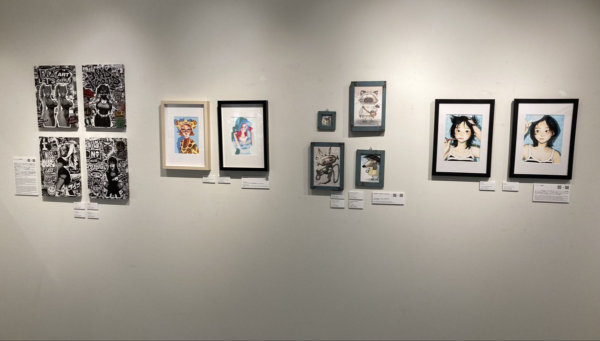 feelfields's tweet photo. +https://t.co/r4HGT9T4Ivギャラリー
Art Piece for Toilet vol.4

お馴染みの
才東ヒャッカ先生、程亮介先生、夏目らん先生、マイト先生、松浦匡起先生

もちろん
サイトウユウスケ先生の4点をチェック

山本大裕先生の魅力的なロボット

KILA MIDORI先生の2点は雰囲気あるなぁと見入ってしまった。 https://t.co/NgkgwnwJEf