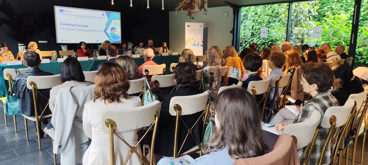 anpdca's tweet photo. Today we were in Bacău, where we held an informational session dedicated to the modernisation of the National Single Number 119. It is essential that all actors involved in child protection – authorities, schools, social workers – are aware of the new digital tools. https://t.co/ceKSmY4fMx