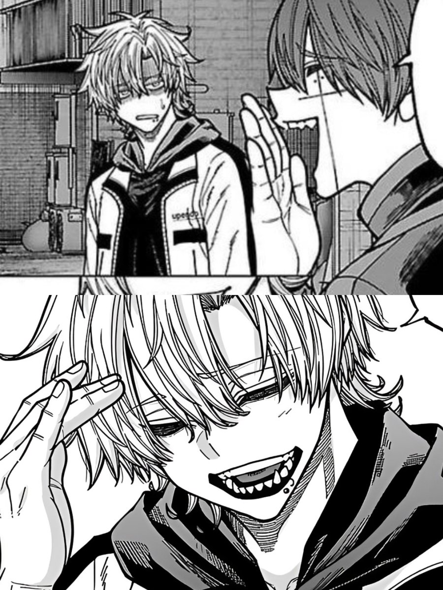 sebas71451's tweet photo. awww que bonita amistad casi uno se olvida que horas antes les estaban cortando las extremidades a los 2 🥰🥰🥰 #tougenanki https://t.co/MJdctMn8iJ