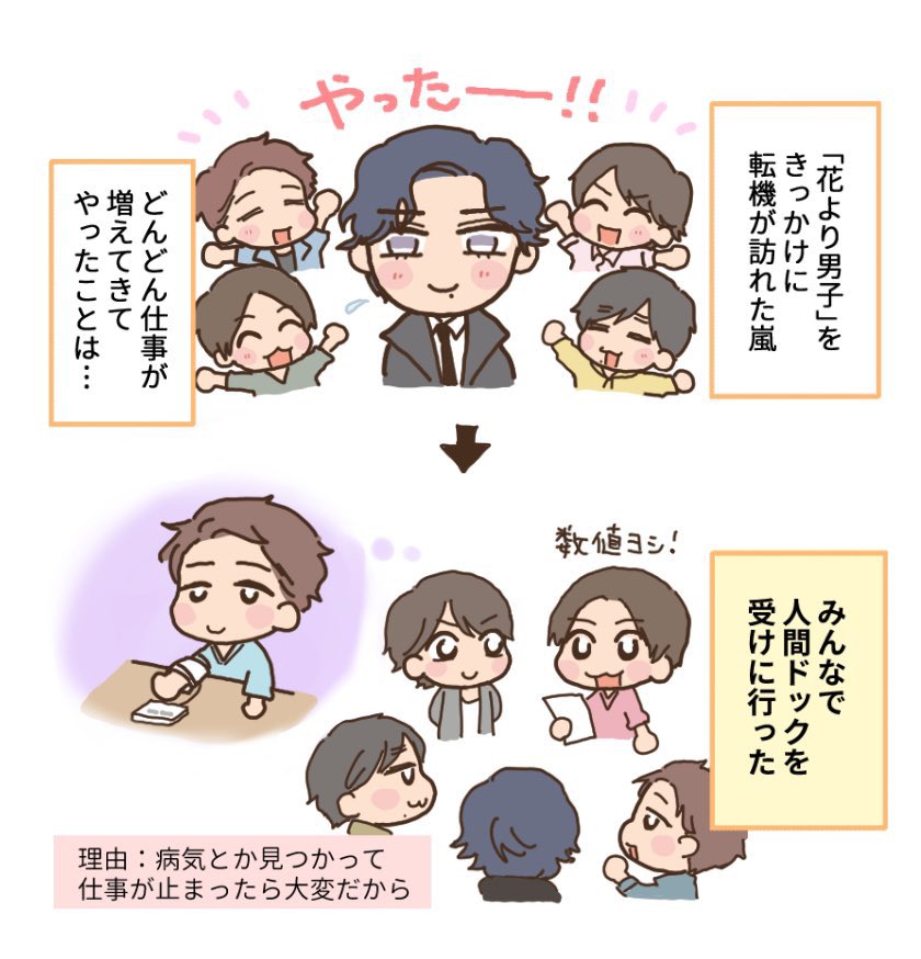 taqu21's tweet photo. 嵐が花男から売れ出した時にしたこと https://t.co/h31nHgiW2X