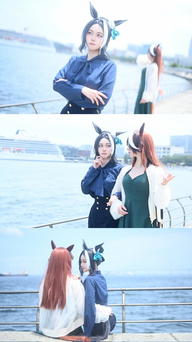 chiri_menjakk0's tweet photo. コスプレ
ウマ娘 ルドルフ &amp; ラモーヌ 

誰にも捕まらない君が、
ほんのひとときだけ 私の肩に寄りかかる。
理由を聞くほど、 無粋ではないけれど
少しくらいは 特別だと思ってもいいだろうか。
───────────────────
umamusume cosplay rudoramo
Photo @tougenkyounow https://t.co/Q6LaW662DD