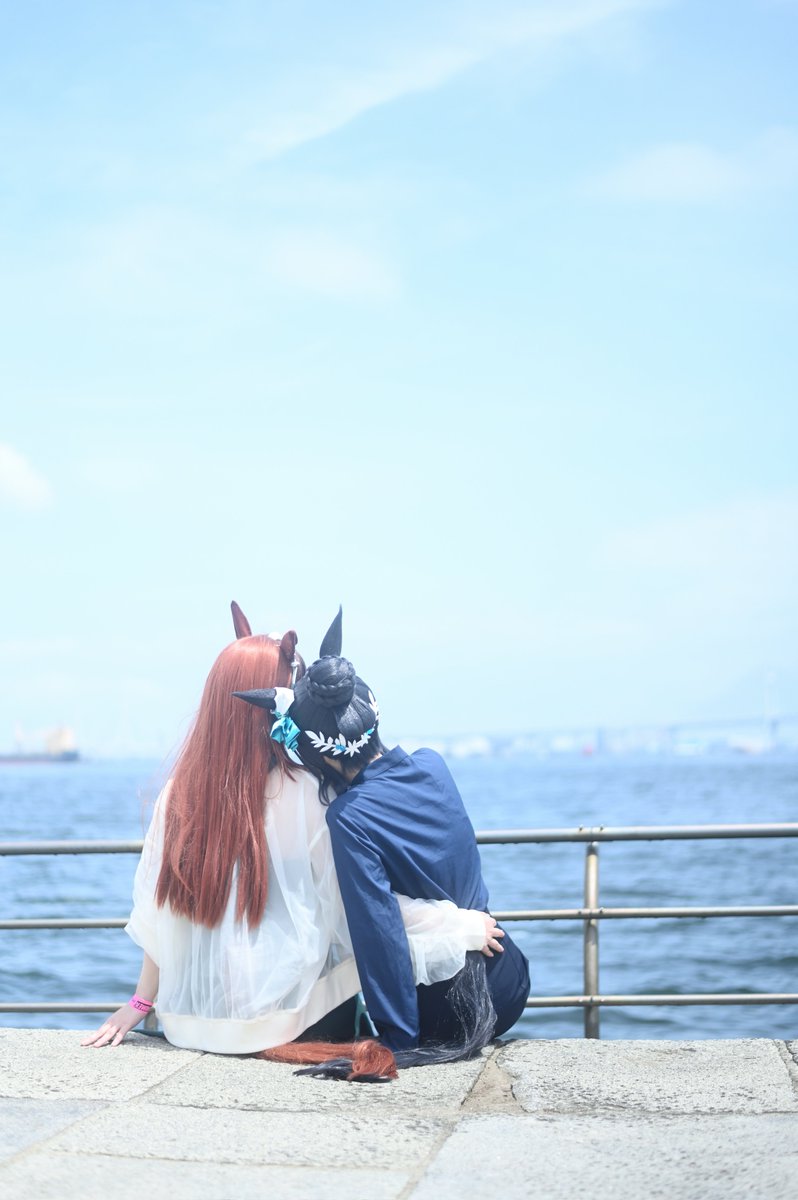 chiri_menjakk0's tweet photo. コスプレ
ウマ娘 ルドルフ &amp; ラモーヌ 

誰にも捕まらない君が、
ほんのひとときだけ 私の肩に寄りかかる。
理由を聞くほど、 無粋ではないけれど
少しくらいは 特別だと思ってもいいだろうか。
───────────────────
umamusume cosplay rudoramo
Photo @tougenkyounow https://t.co/Q6LaW662DD