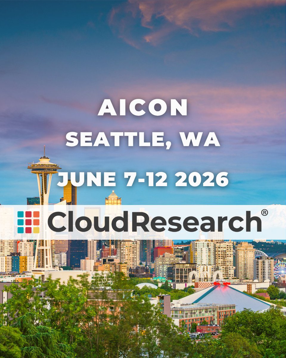 CloudResearch's tweet photo. 🚀 We're heading to #AIConUSA in Seattle June 7–12! Stop by Booth 14 to meet the CloudResearch team and learn how human intelligence, engineered for AI can power your training data at scale. Oh, and yes… there will be 🍩. See you there!

#AItraining #humanintheloop #AI #ML #dataquality