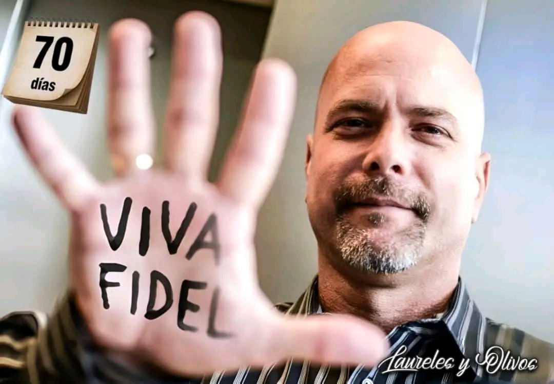 stcmpcav's tweet photo. Muchas felicidades en su cumpleaños.
Vida y gloria al Héroe de la República de Cuba, Gerardo Hernández Nordelo. #CubaEstáFirme
#CiegodeAvila
#Lati https://t.co/ZaraGPfjwk