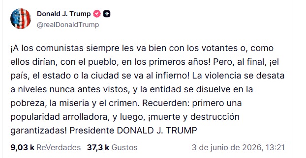 ramirezmmx's tweet photo. Lo más inteligente que Trump ha escrito en toda su vida: https://t.co/8B6nFKzMQ1