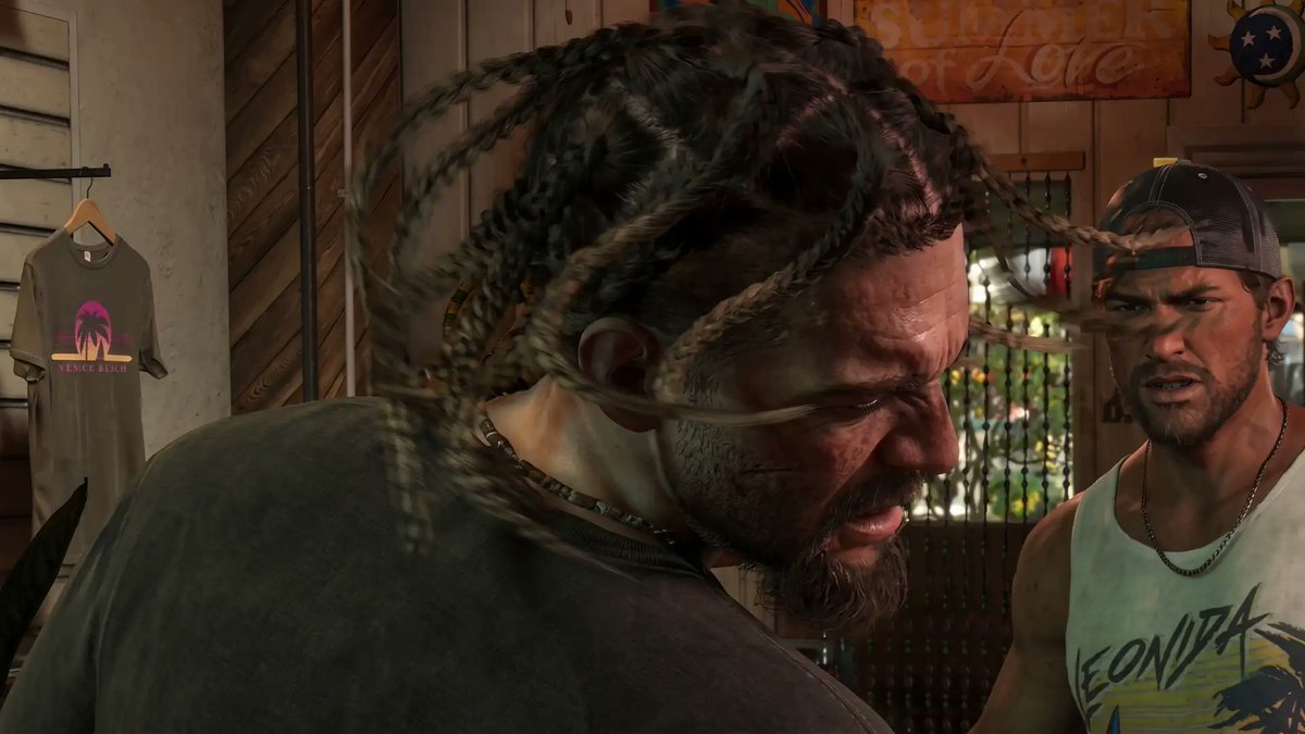GTAVIBES_FR's tweet photo. Ah oui le Trailer 2 sans la compression YouTube c'est encore un autre niveau de détails. 

On est vraiment pas prêts pour voir ce que cuisine Rockstar Games. 

GTA 6. 2026. https://t.co/OWIEpWruKk