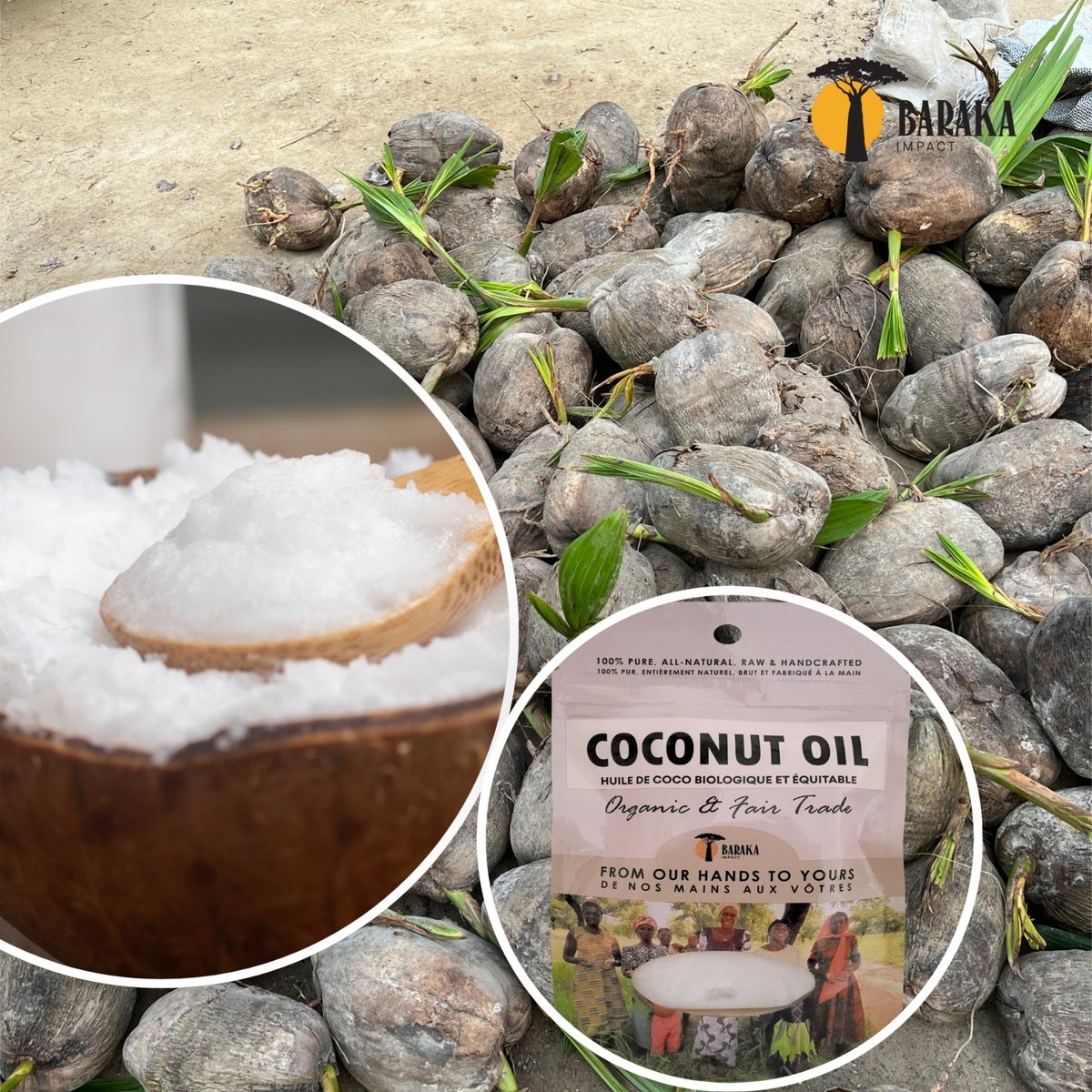 BarakaShea's tweet photo. Dry skin. Damaged hair. Dull soap. The fix? Better coconut oil. 🥥 Baraka's is 100% pure, handcrafted in Ghana the traditional way — and there's a free guide based on how YOU use it. Take the quiz 👇
https://t.co/3oLeIbDaT0 https://t.co/Xqe0br7WNs