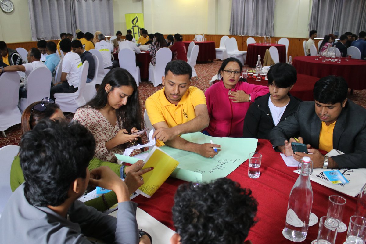 amnestynepal's tweet photo. Over 80 members of Amnesty International Nepal’s Youth Network and Groups from across the country came together for a two-day Human Rights Education  workshop on May 29–30.

Know more about the workshop here 👇

https://t.co/PeoLeYBjXo https://t.co/xc2puFhUHa