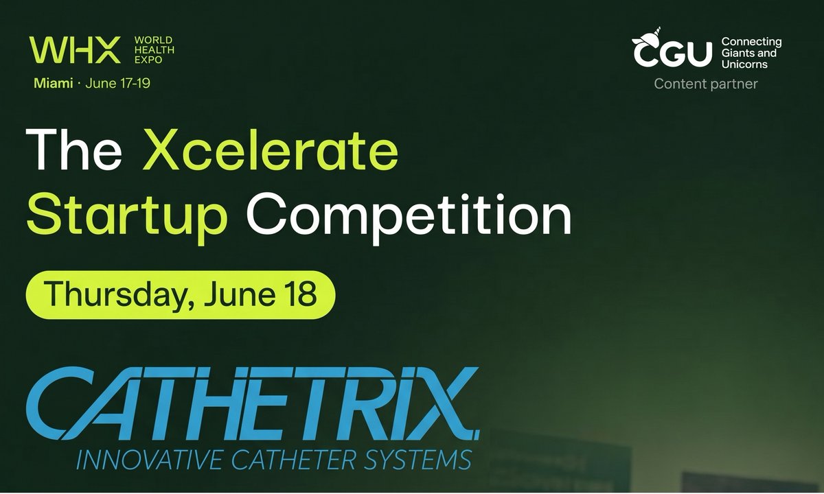 cathetrix's tweet photo. Cathetrix has been selected to present at the Xcelerate Start-Up Competition during @whxmiami. The recognition underscores the growing demand for innovative Foley catheter securement solutions and the need for better tools to help support patient safety. https://t.co/tpzKCRZlRa https://t.co/v2Zy2apoYQ