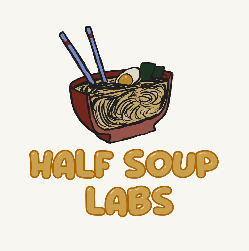 halfsouplabs's tweet photo. Finally found some time to clean up our logo! https://t.co/rJo4YP6oTx