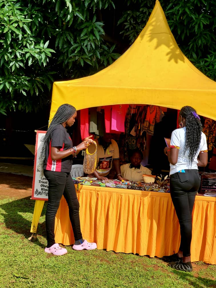 Brian__Skid's tweet photo. Come and support the exhibitors here at Bomah Hotel, Gulu City, by purchasing amazing products!

 We're at Bomah Hotel, Gulu City, for the Northern Uganda Fashion Week 

#NUFW2026 https://t.co/IpBrD97yqO