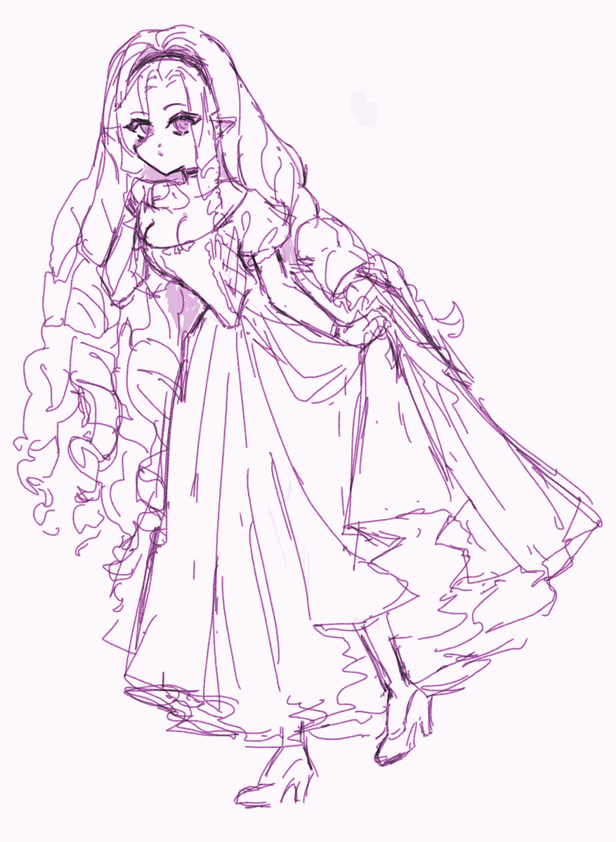 Elfendorn's tweet photo. phone sketch
#princess #art #sketch https://t.co/Owmh1rvSg6