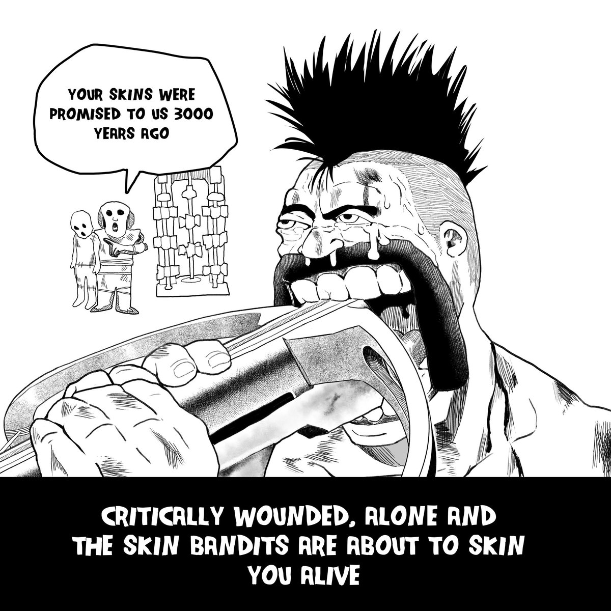 ScrsonSam's tweet photo. Kenshi fan-meme-art https://t.co/cxkKWOJGTe