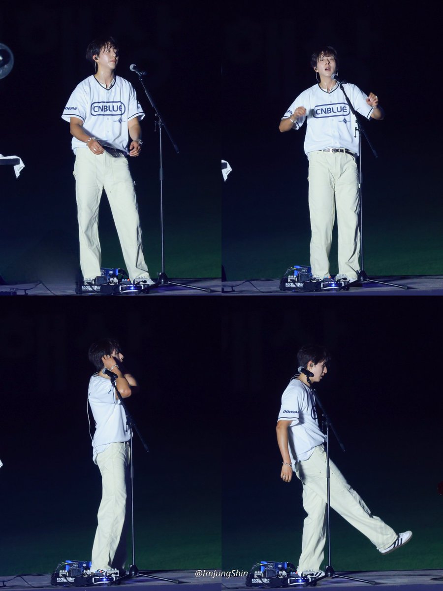 ImJungShin's tweet photo. 260603 두산 베어스 D-STAGE ⚾️

멀리서 보아도 귀엽다ღ

#이정신 #씨엔블루 #LeeJungShin #CNBLUE @MentalShin https://t.co/dDE21GT4ce