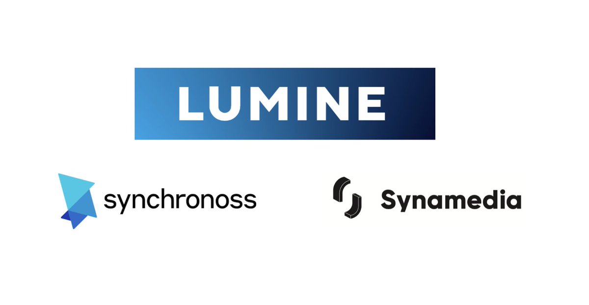 CJ0pp3l's tweet photo. Lumine LTM revenues = $795.3 million 

Synchronoss acquisition (closed in Feb) and Synamedia carve-out (closing soon) adds approximately $274 million in LTM revenues

$LMN.V $CSU.TO https://t.co/DsyUKRWc58