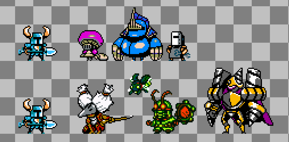 dumbugy's tweet photo. Shovel knight Dig Demake Sprite Repost https://t.co/cR1mbTAICX