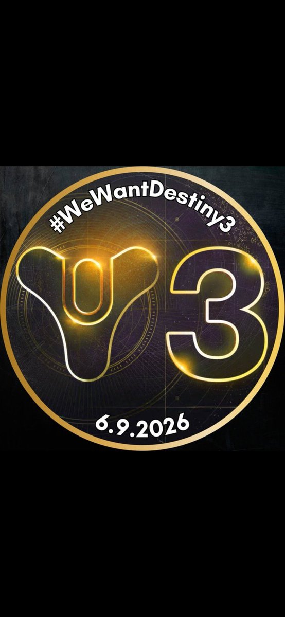 Termi187nator's tweet photo. @PlayStationAU #D3 #WeWantDestiny3 @Sony
@SonyUK @SonyJapanStudio @PlayStation
@PlayStation_LA @PS_Support_US @PlayStationUK
@PlayStationEU @PlayStationSA @PlayStationDE
@PlayStation_ME @bungie https://t.co/YwjqZyFZpB