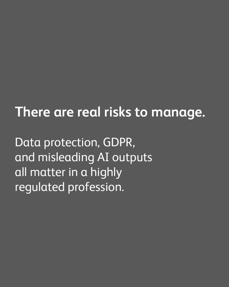 TheBDA's tweet photo. Thinking about using AI in your dental practice? 
  
From patient data to decision-making, be clear on your responsibilities. Our advice sets out what to consider so you can use AI with confidence and stay protected. https://t.co/1Wbt8sWRk8